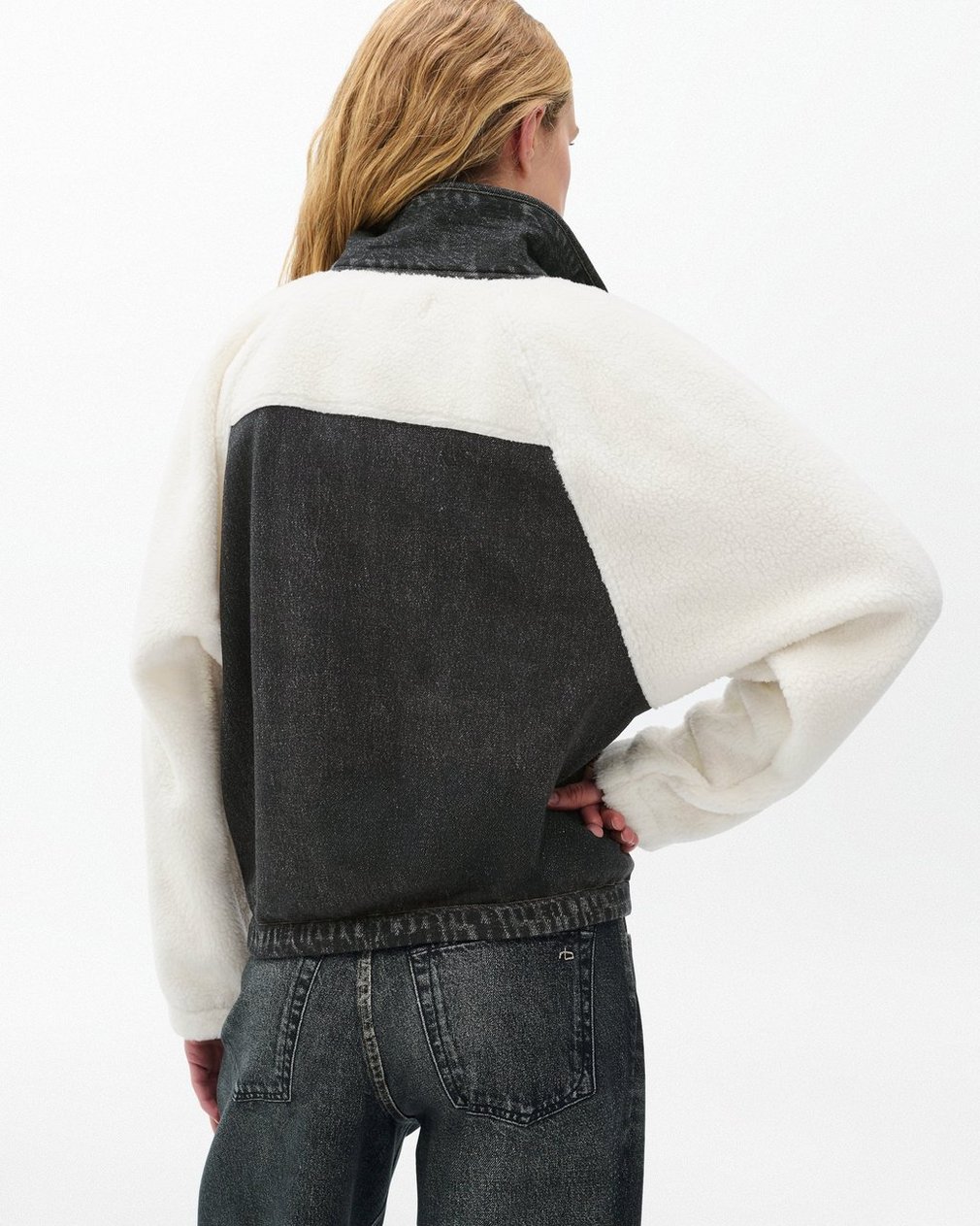 Miramar Sherpa Popover Faded Black - Image 6