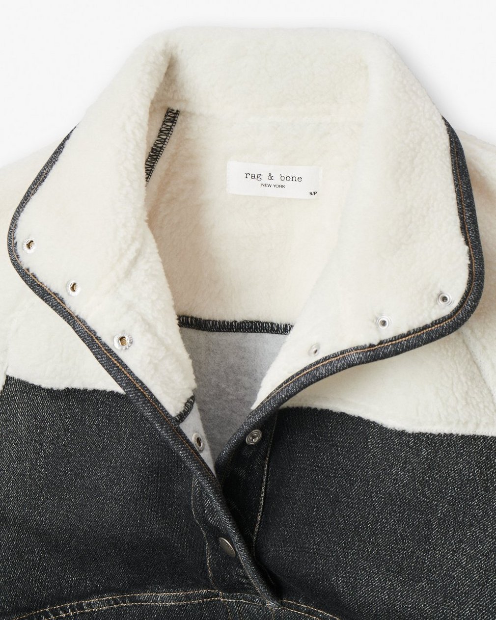 Miramar Sherpa Popover Faded Black - Image 7