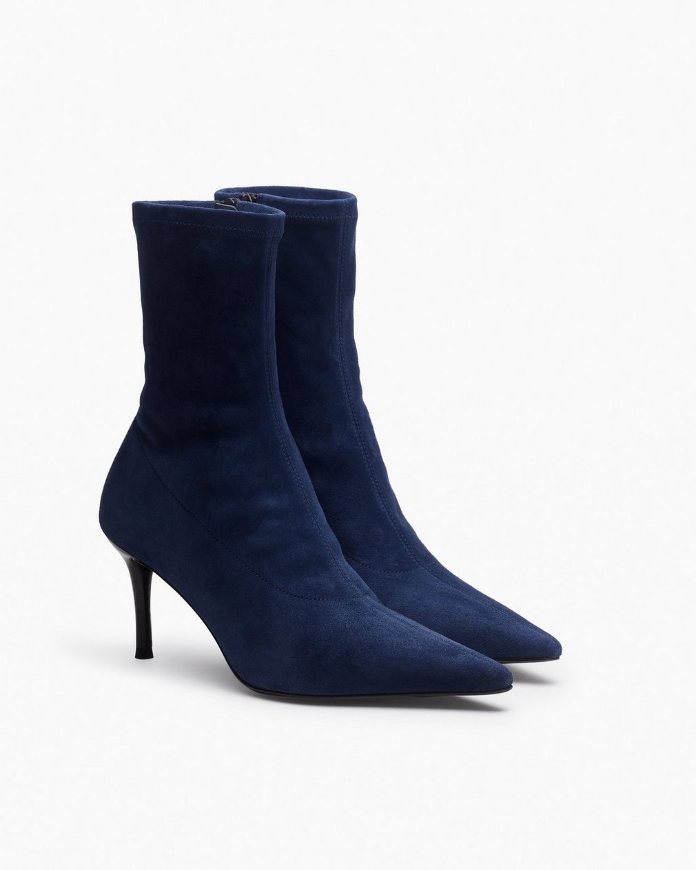 Mercer Suede Ankle Boots Navy Suede - Image 3
