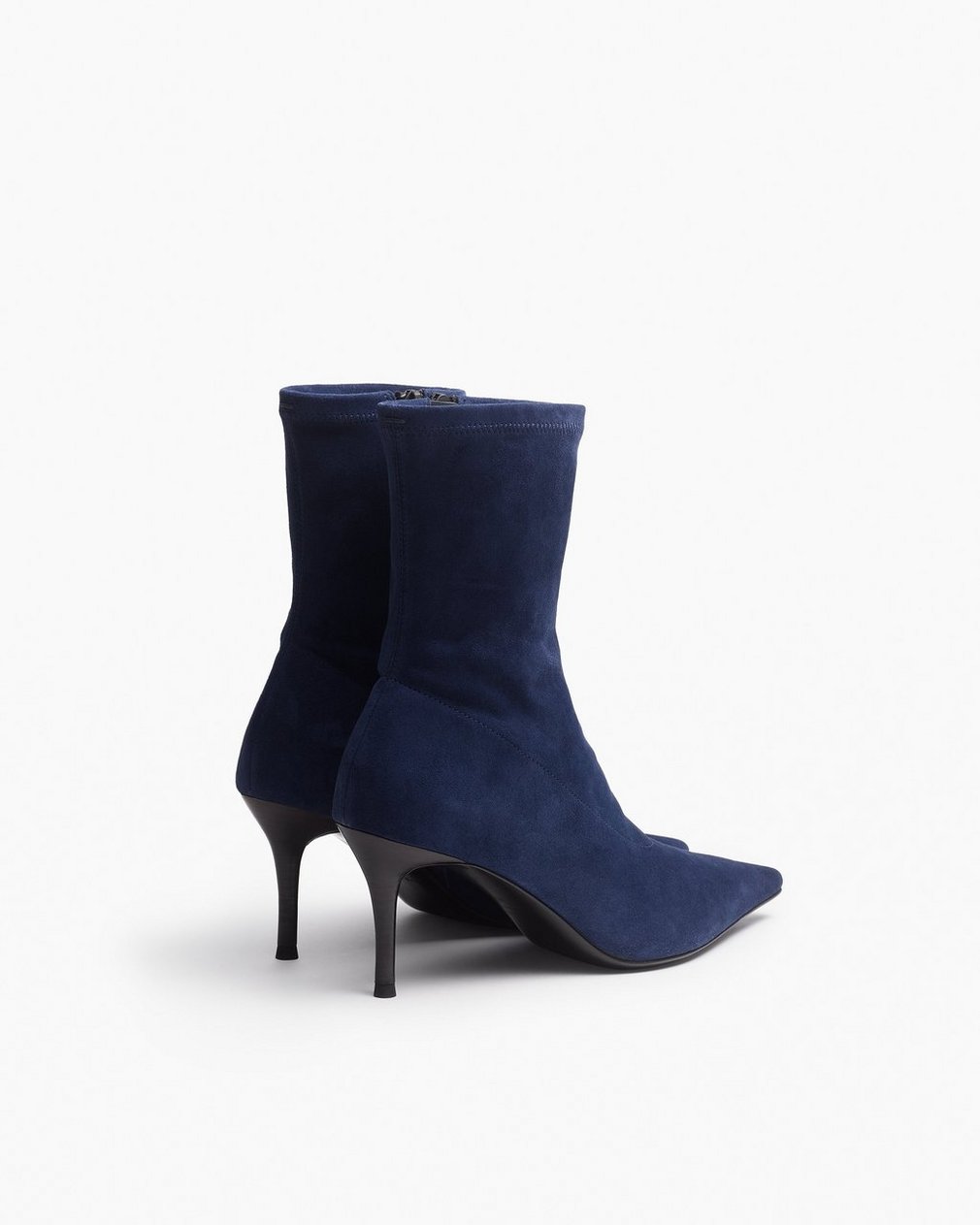 Mercer Suede Ankle Boots Navy Suede - Image 4