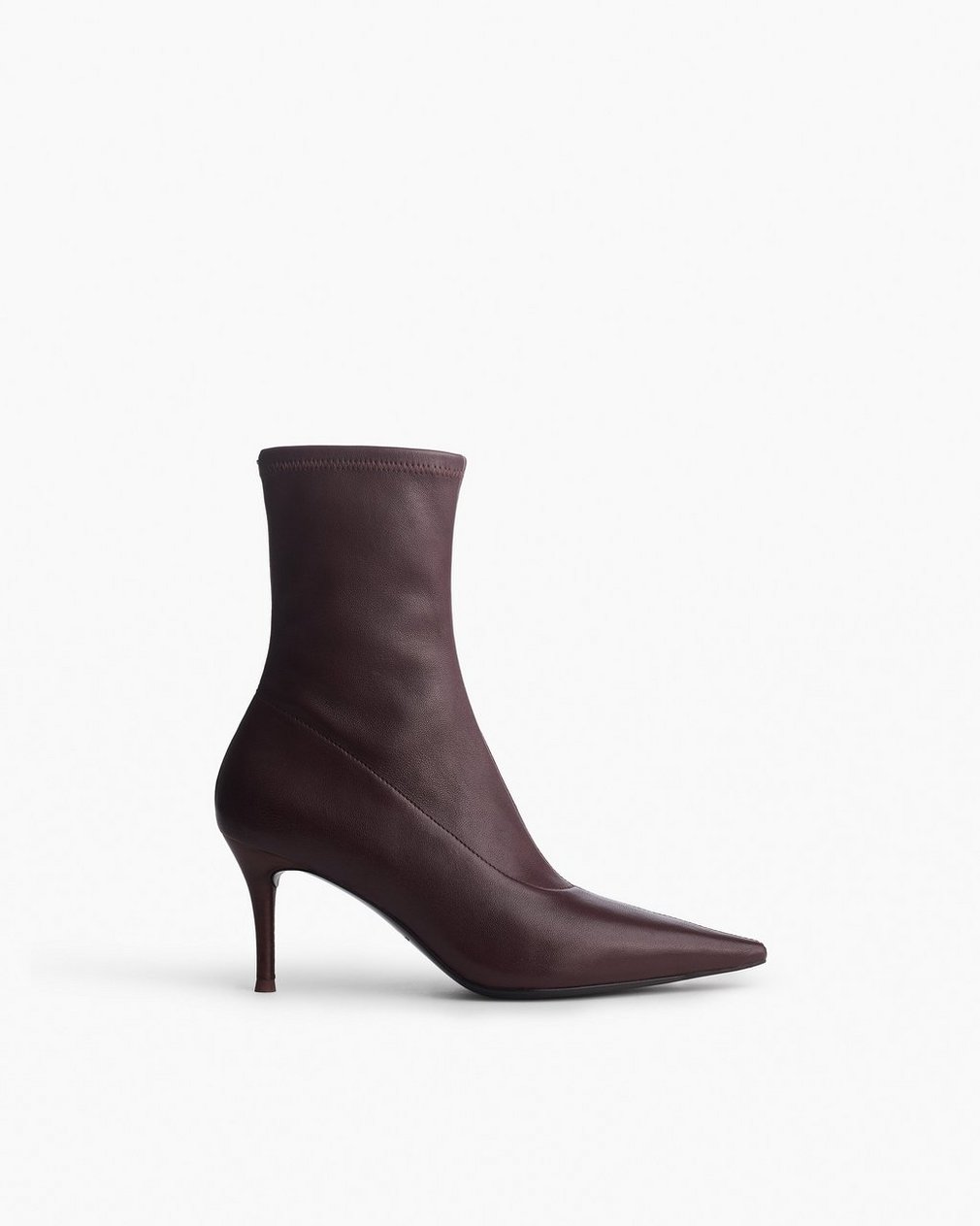 Mercer Leather Ankle Boots Bordeaux