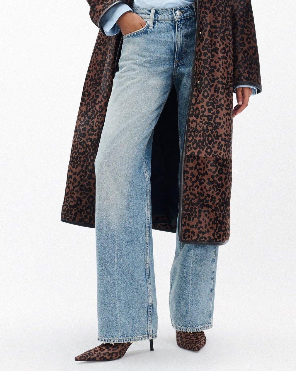 Mercer Leopard Calf Hair Ankle Boots Leopard Hair Calf - Image 2