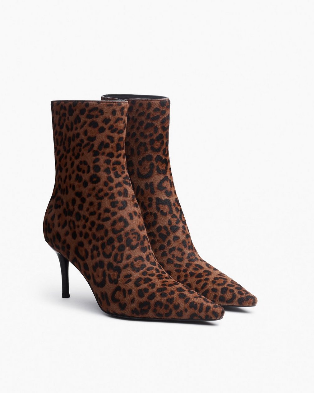 Mercer Leopard Calf Hair Ankle Boots Leopard Hair Calf - Image 3