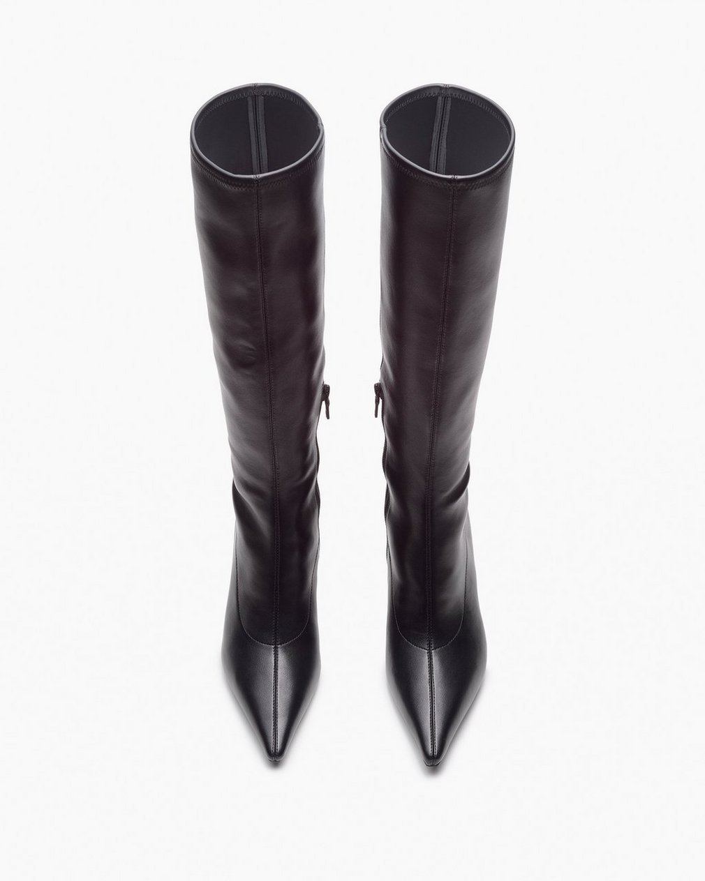 Mercer Leather Knee-High Boots Black - Image 5