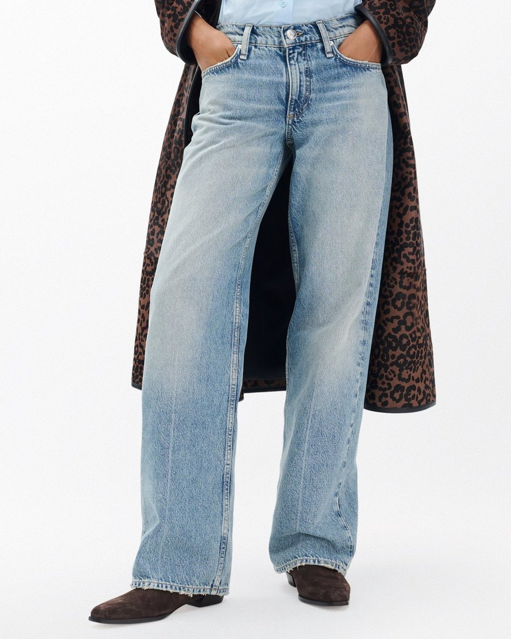 Joni Italian Suede Knee-High Boots Dark Espresso Suede - Image 2