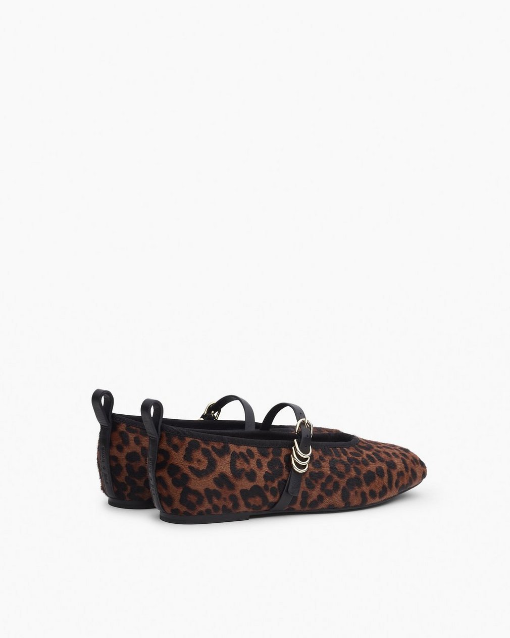 Spire Leopard Calf-Hair Mary Janes Leopard Hair Calf - Image 4