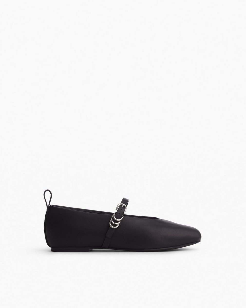 Spire Leather Mary Janes Black