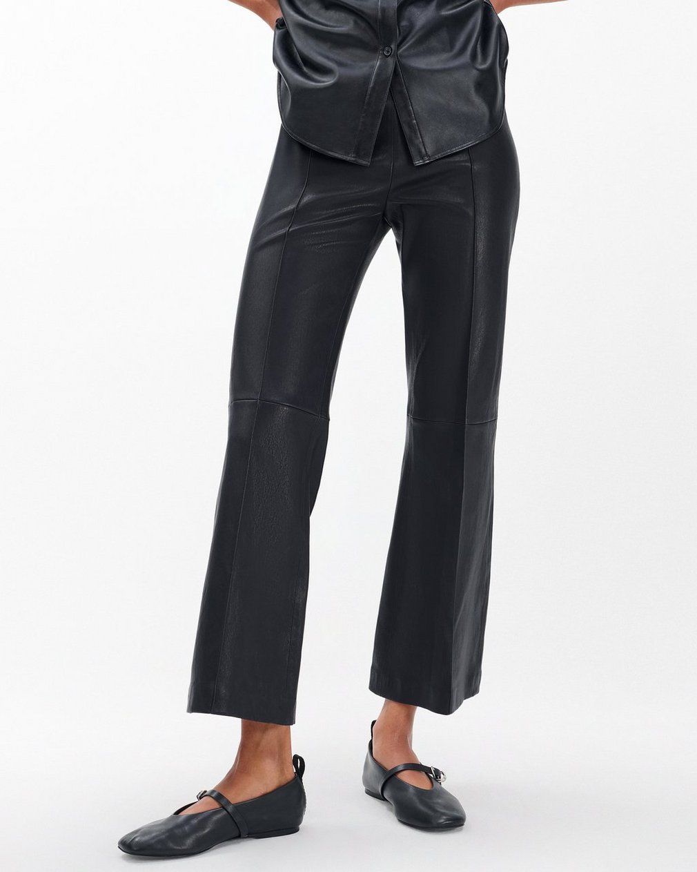 Spire Leather Mary Janes Black - Image 2