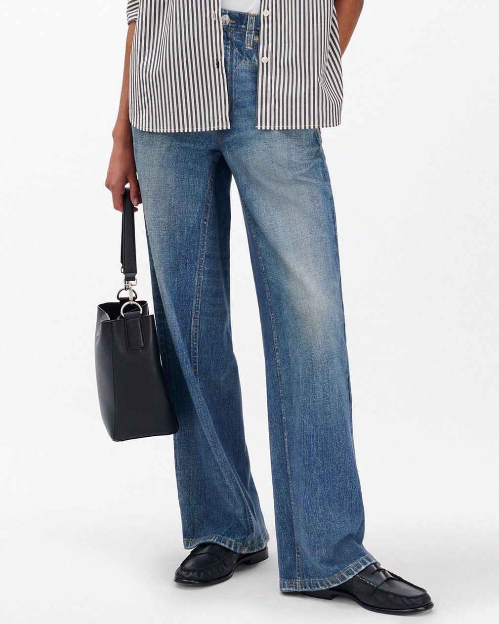 Carter Leather Mules Black - Image 2