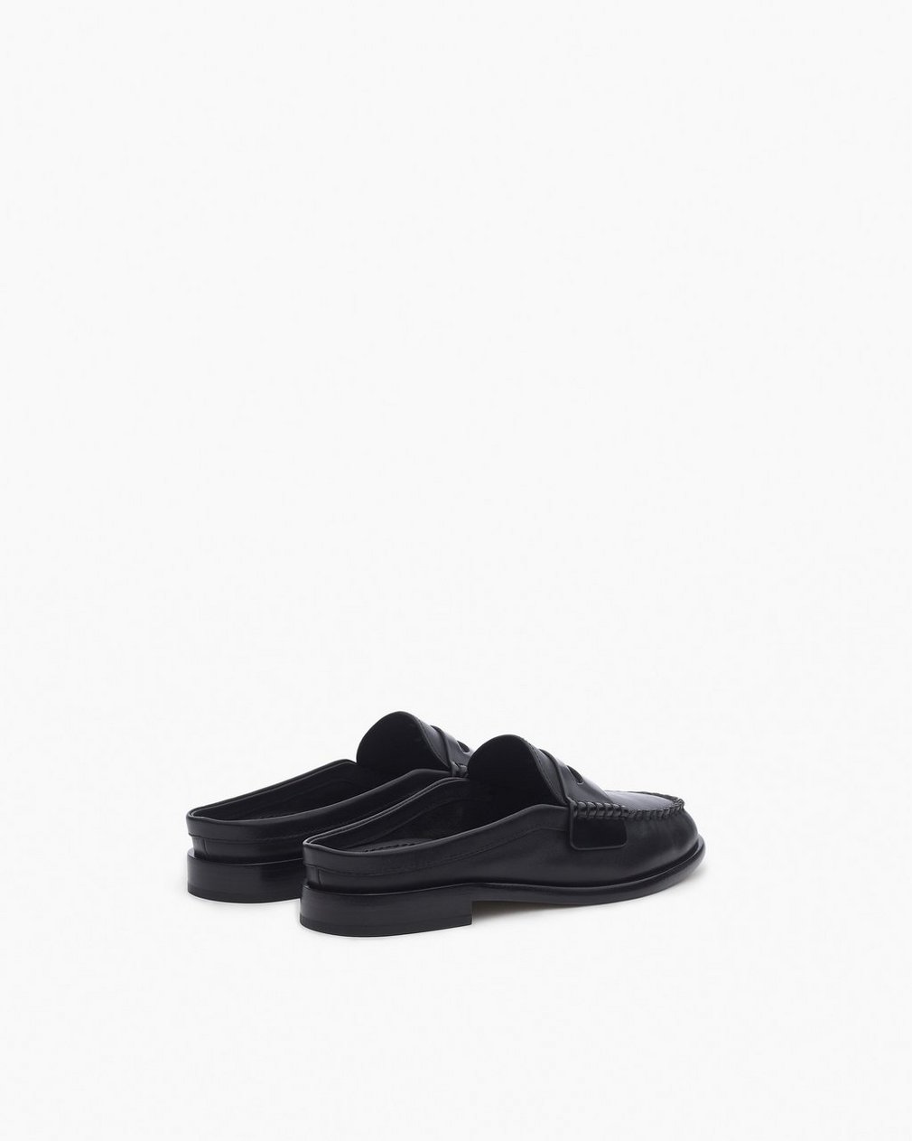 Carter Leather Mules Black - Image 4