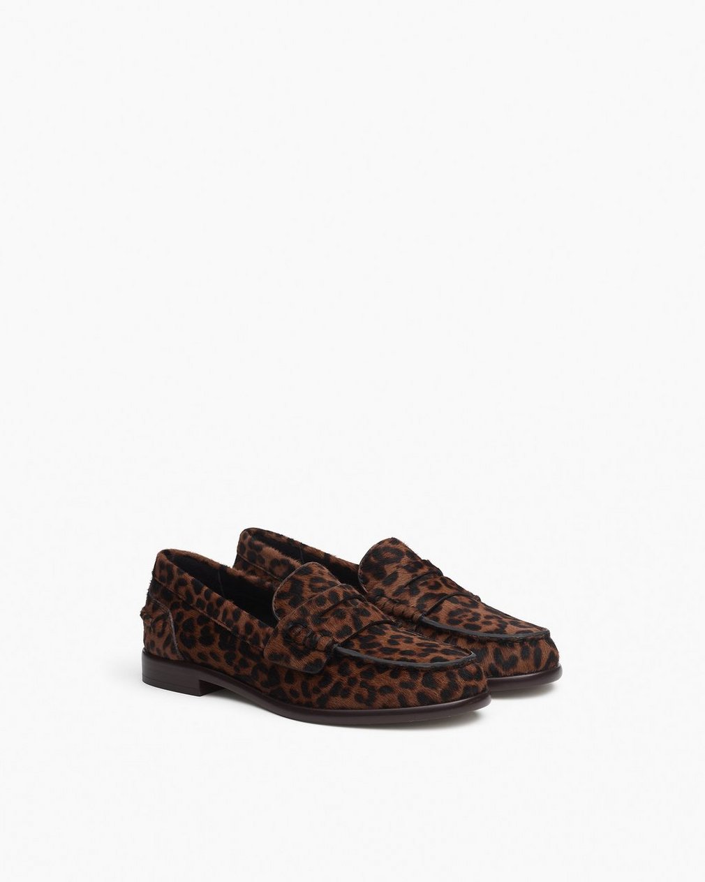 Carter Leopard Calf Hair Loafers Leopard Hair Calf - Image 3