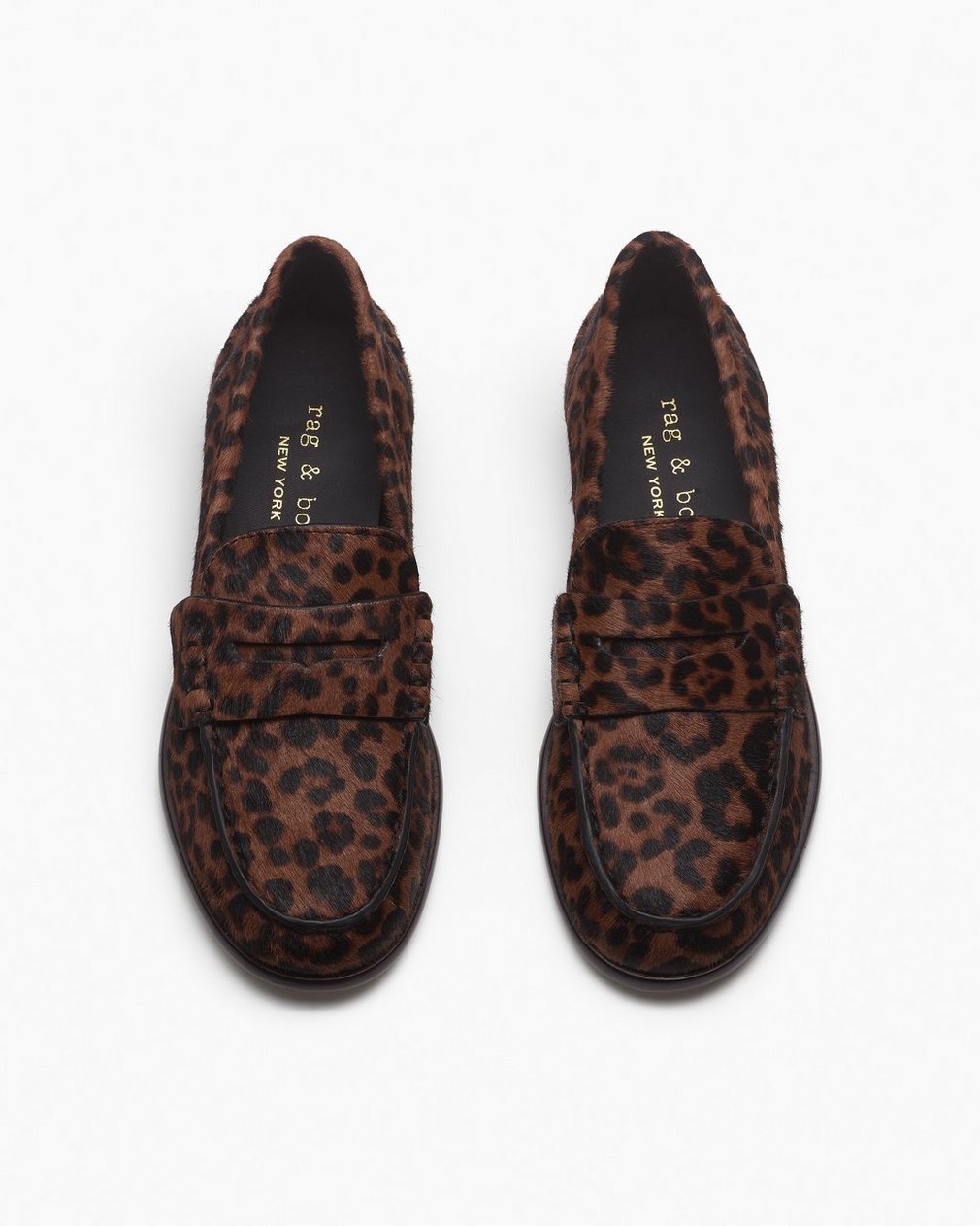 Carter Leopard Calf Hair Loafers Leopard Hair Calf - Image 5