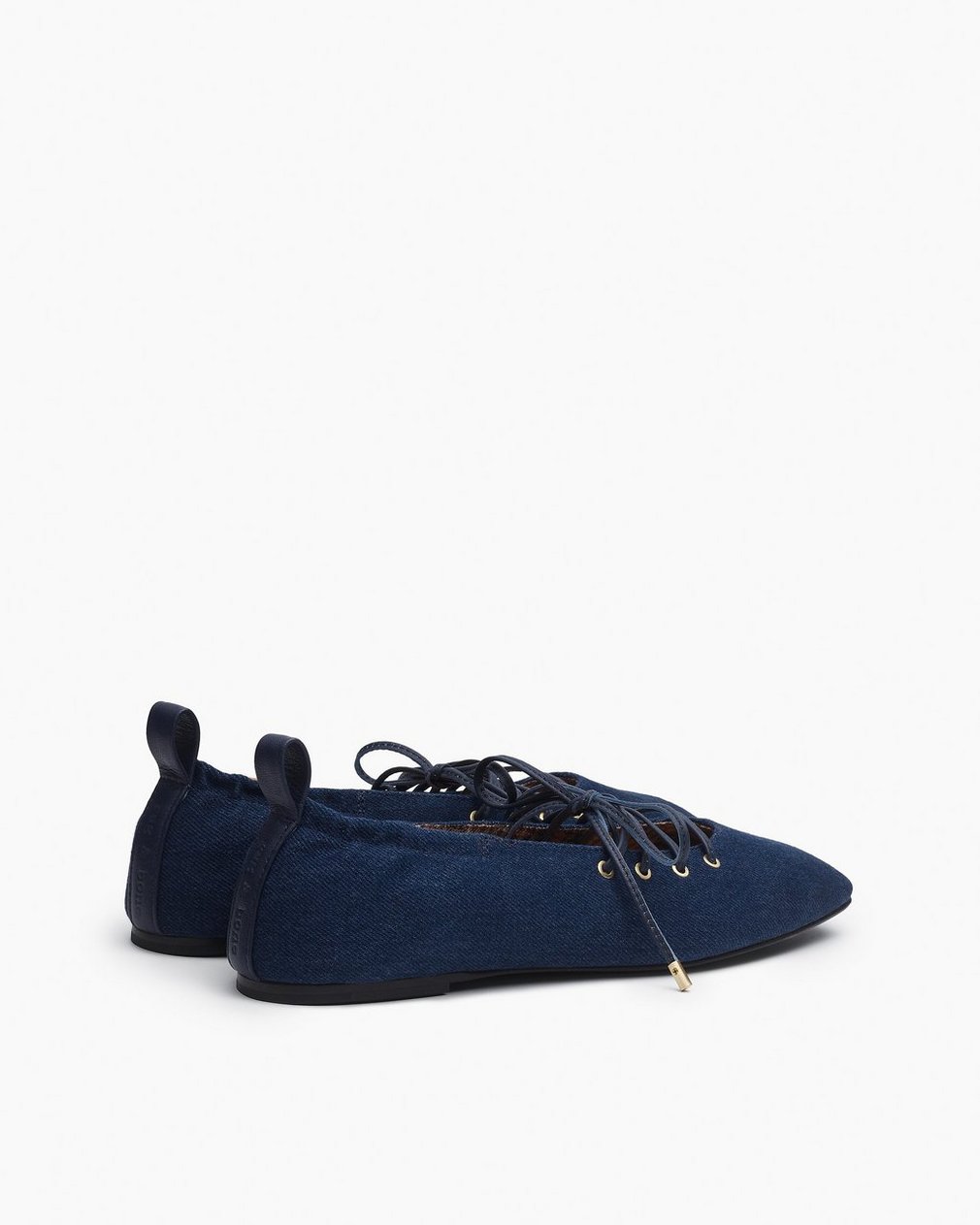 Sophia Denim Ballet Flats Indigo Denim - Image 4