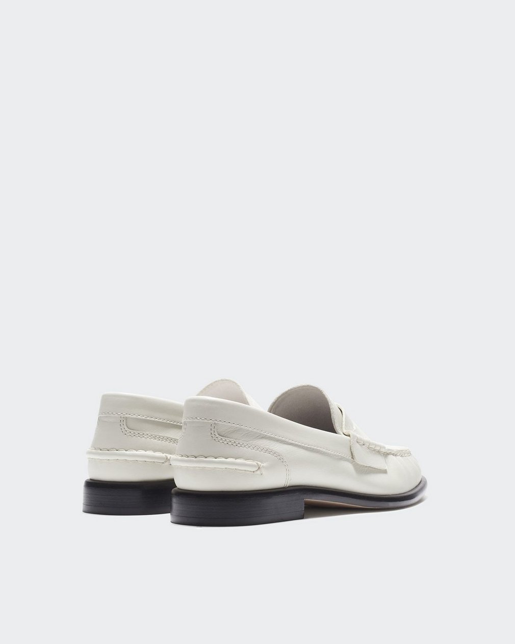 Carter Leather Loafers Antique White - Image 3