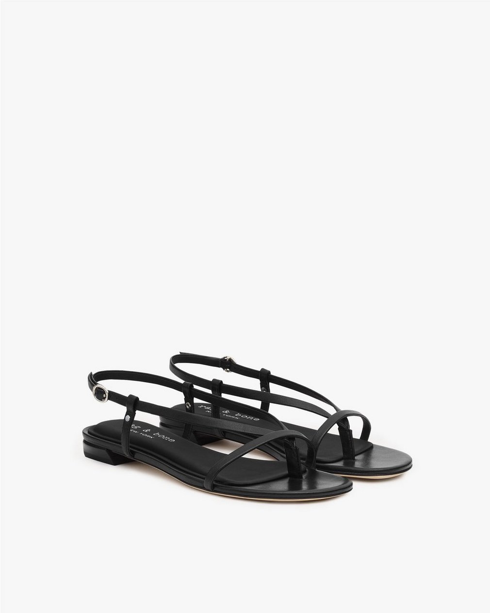 Giselle Strappy Sandals Black - Image 3