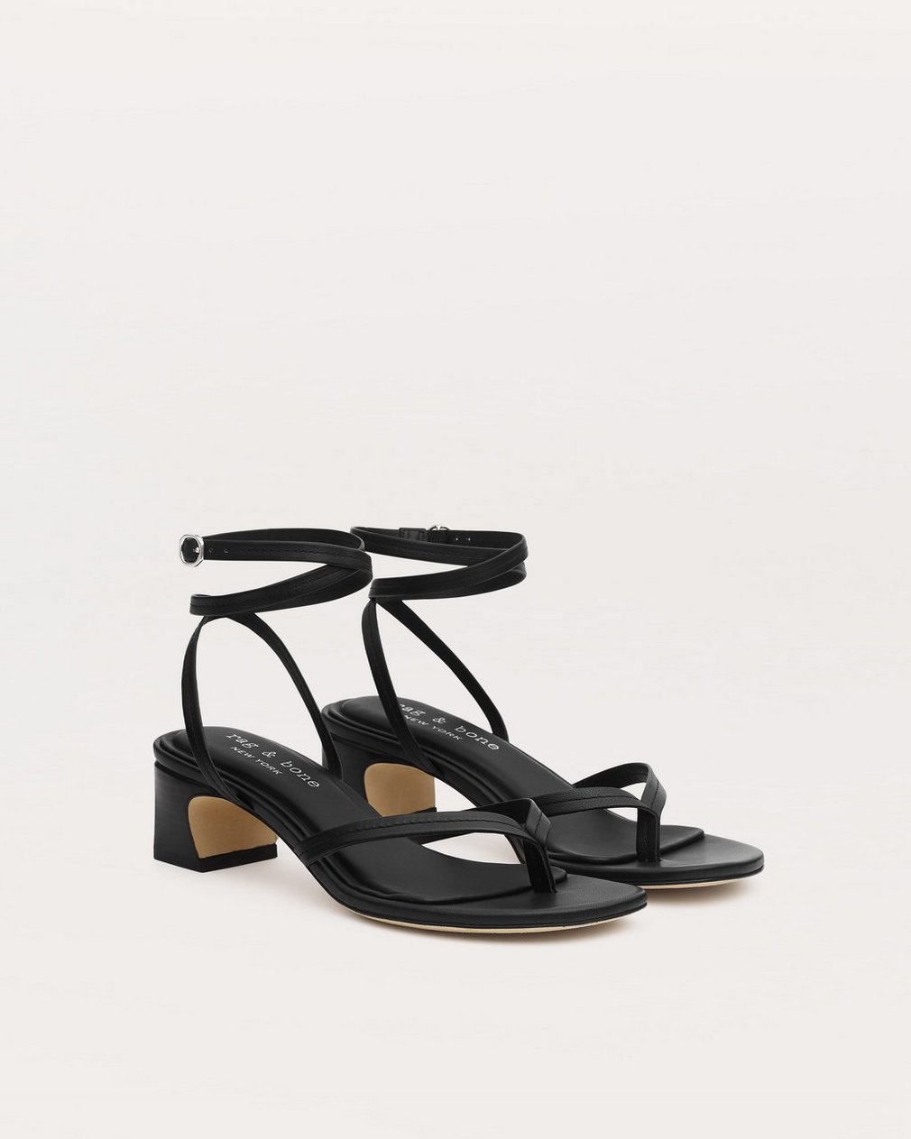 Gemma Strappy Sandals Black - Image 3
