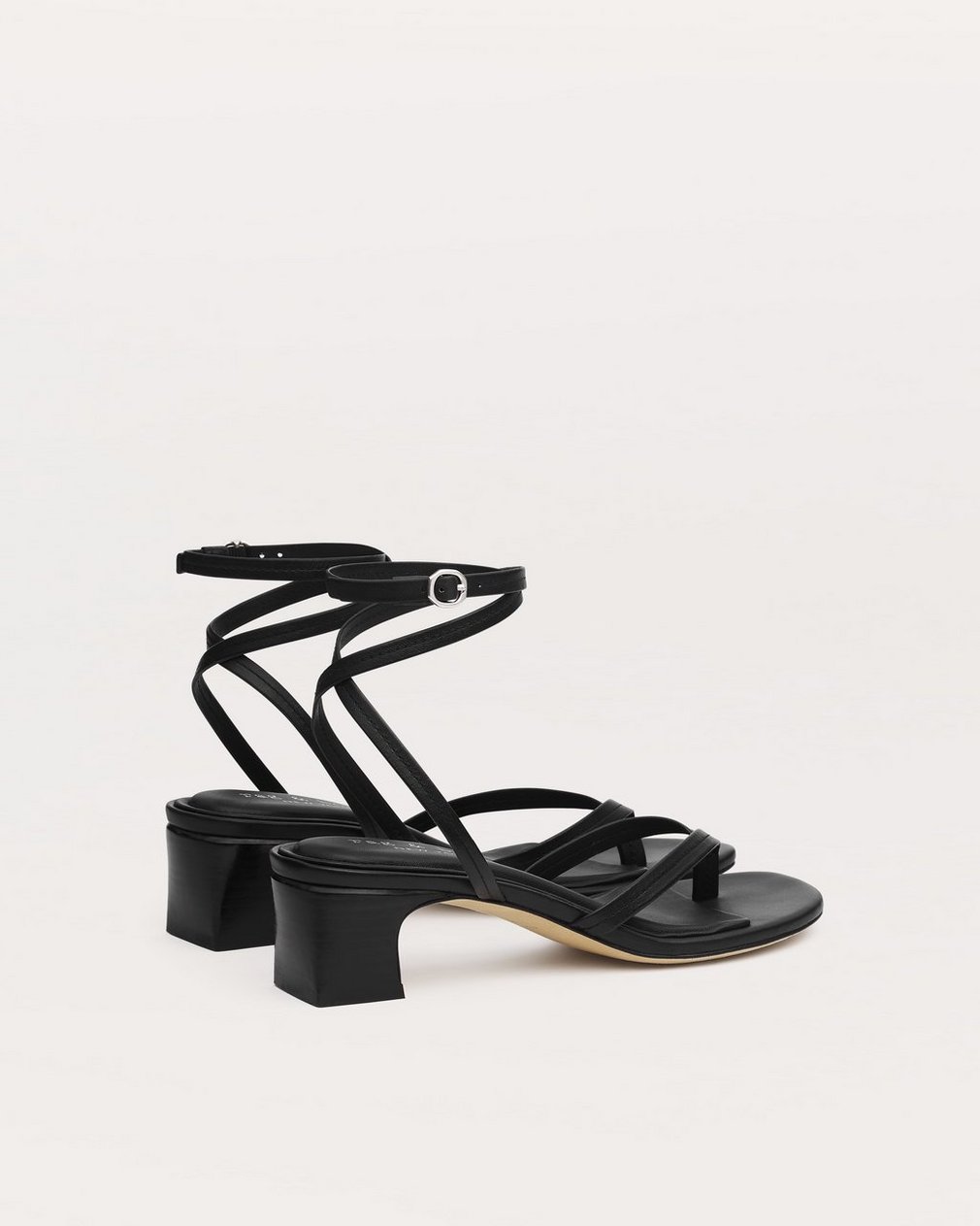 Gemma Strappy Sandals Black - Image 4