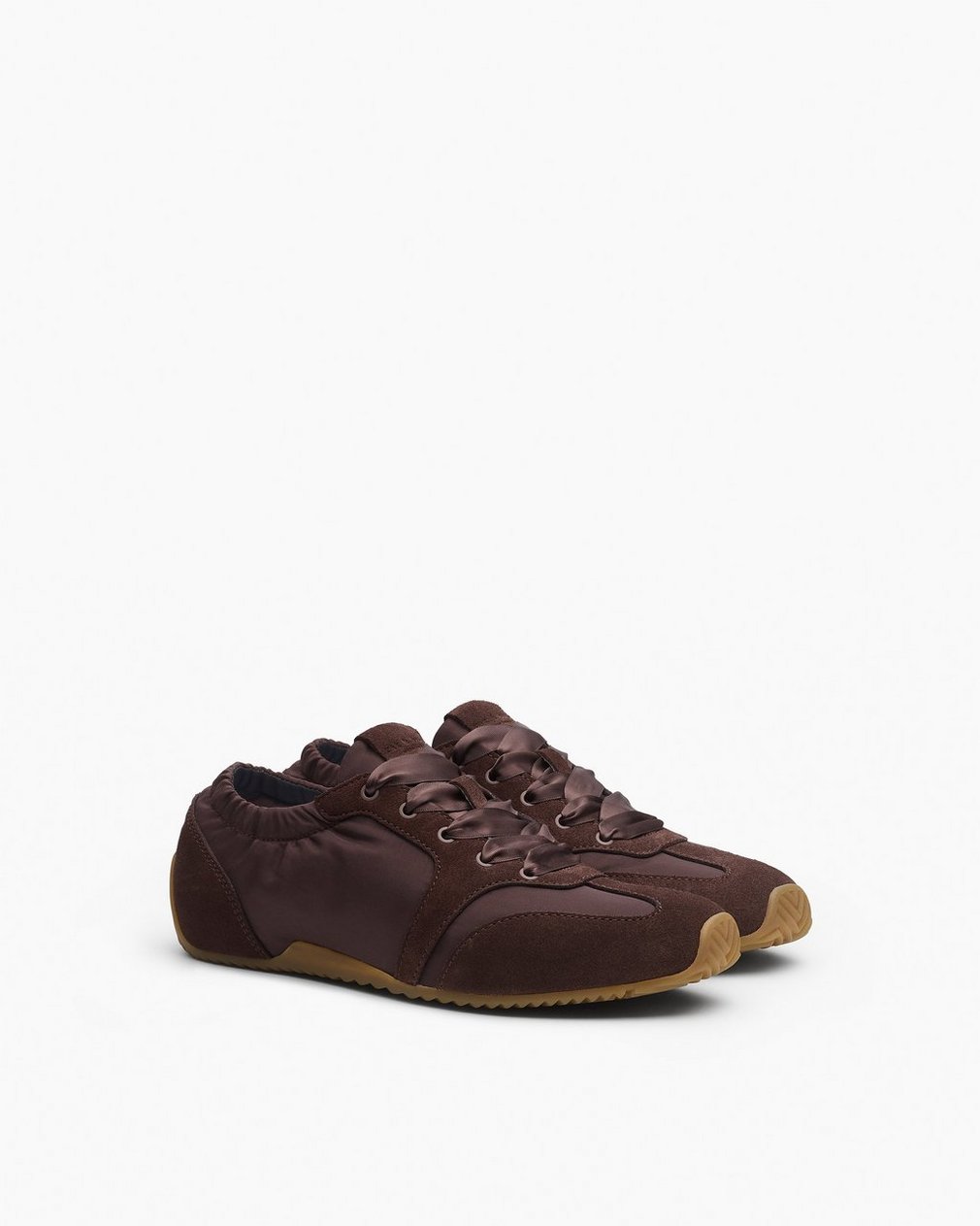 Emilee Ballet Runner Sneakers Mocha - Image 3