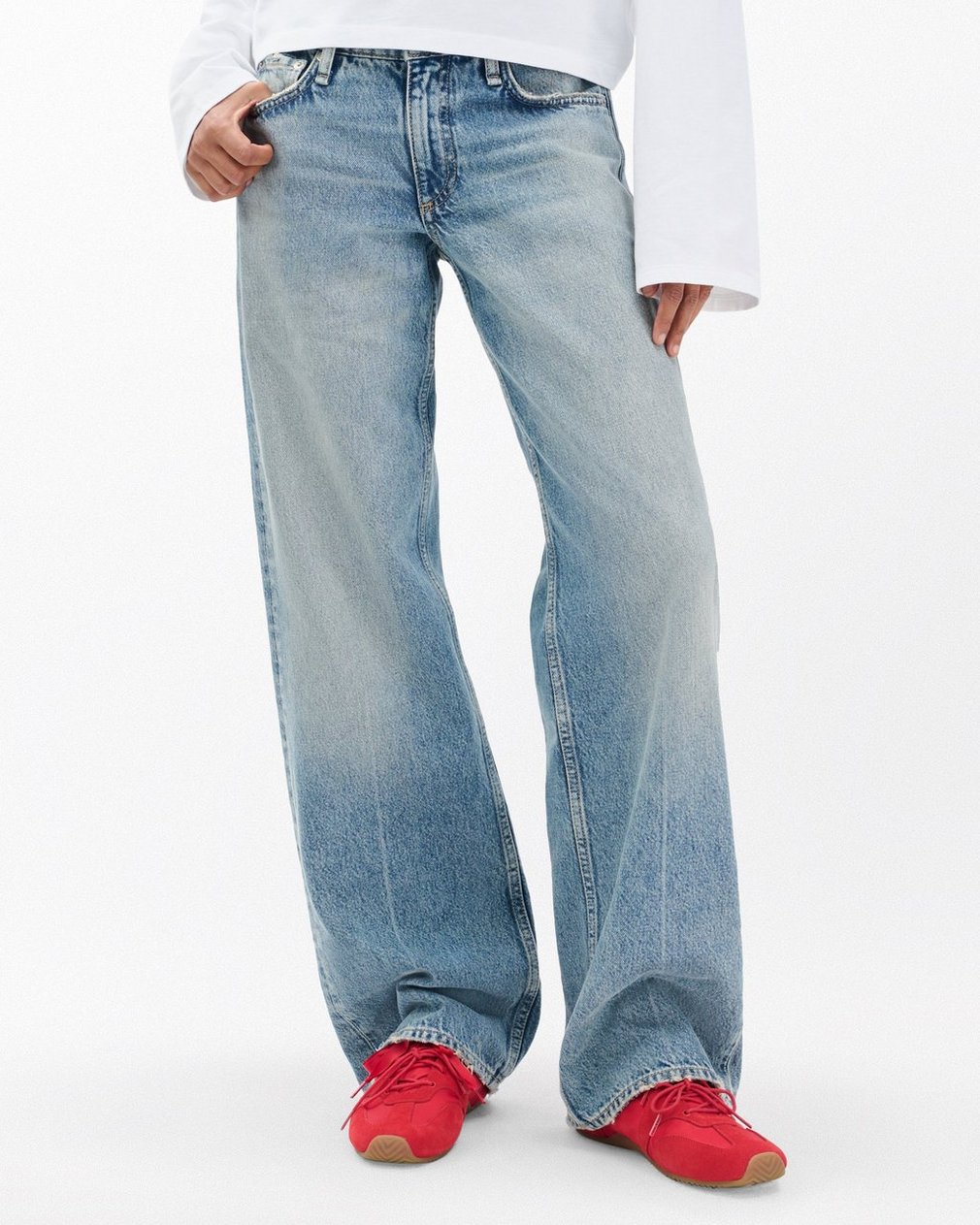 Emilee Ballet Runner Sneakers Tomato - Image 2