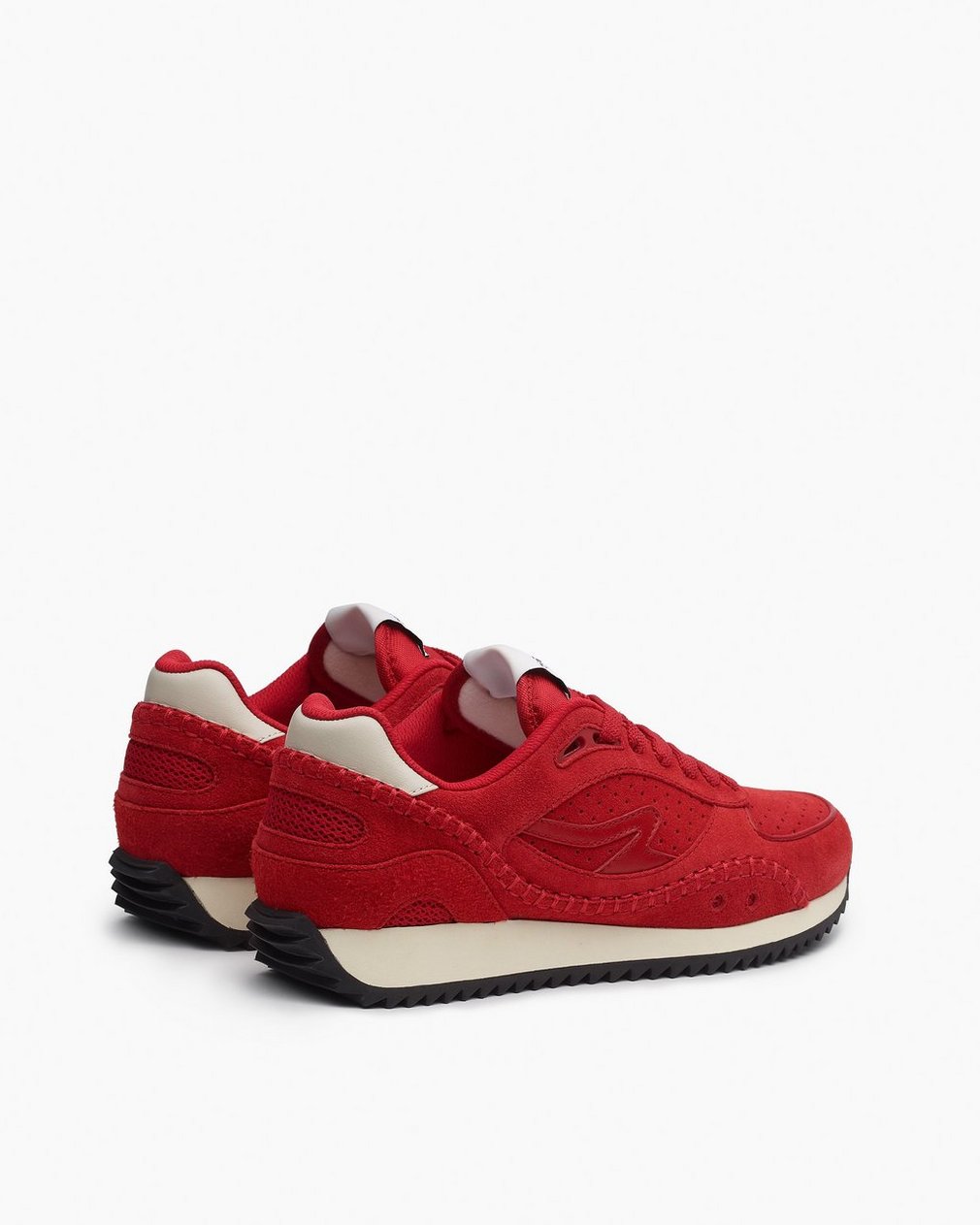 rb Drift Runner Sneakers Flame Red Suede - Image 4