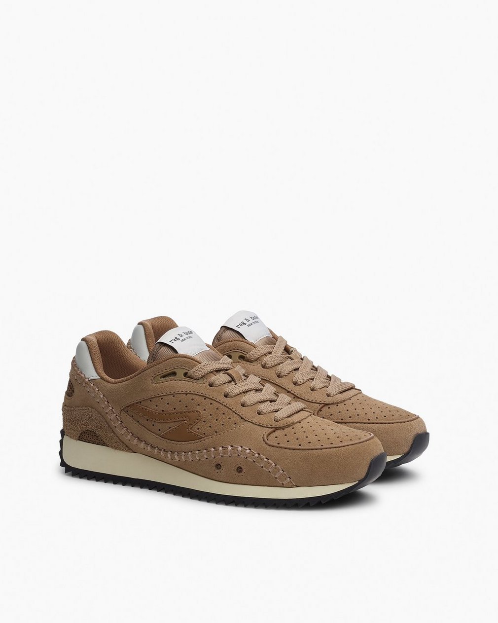 rb Drift Runner Sneakers Taupe Suede - Image 3