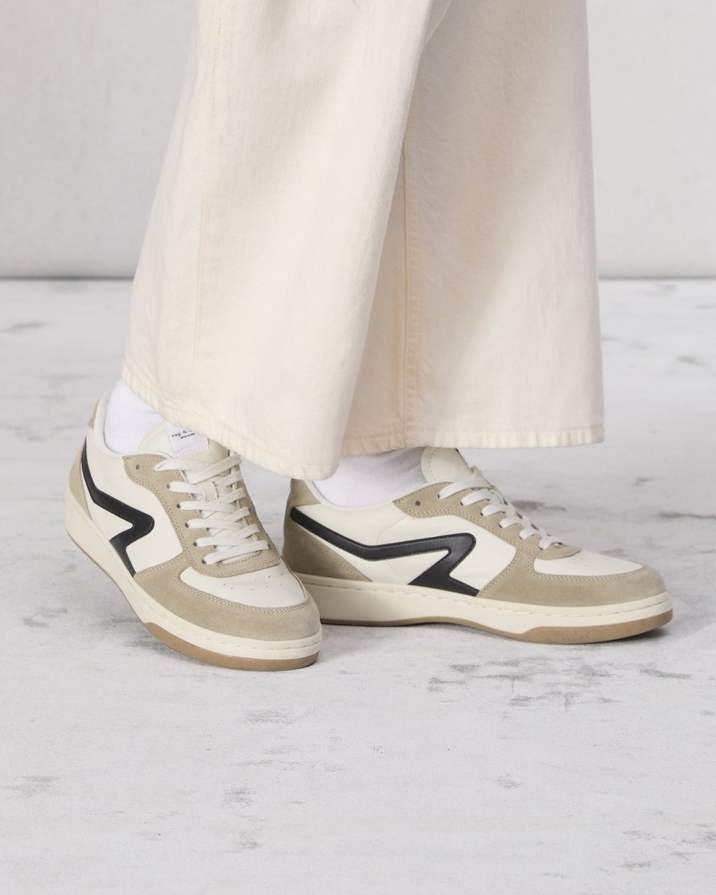WoMen??s Retro Court Sneakers - Image 2