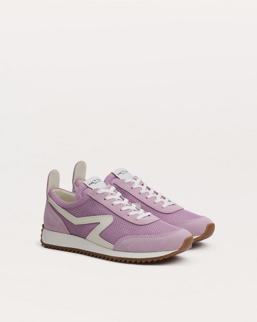 Retro Runner Sneakers Mauve Mist - Image 3