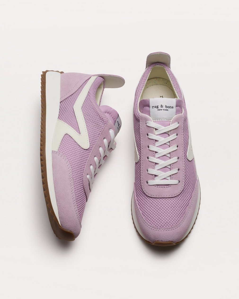 Retro Runner Sneakers Mauve Mist - Image 5