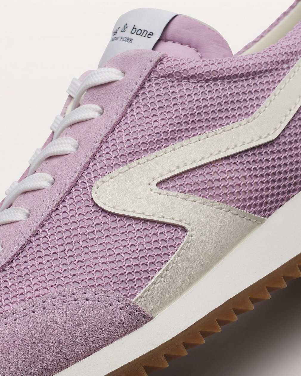 Retro Runner Sneakers Mauve Mist - Image 6