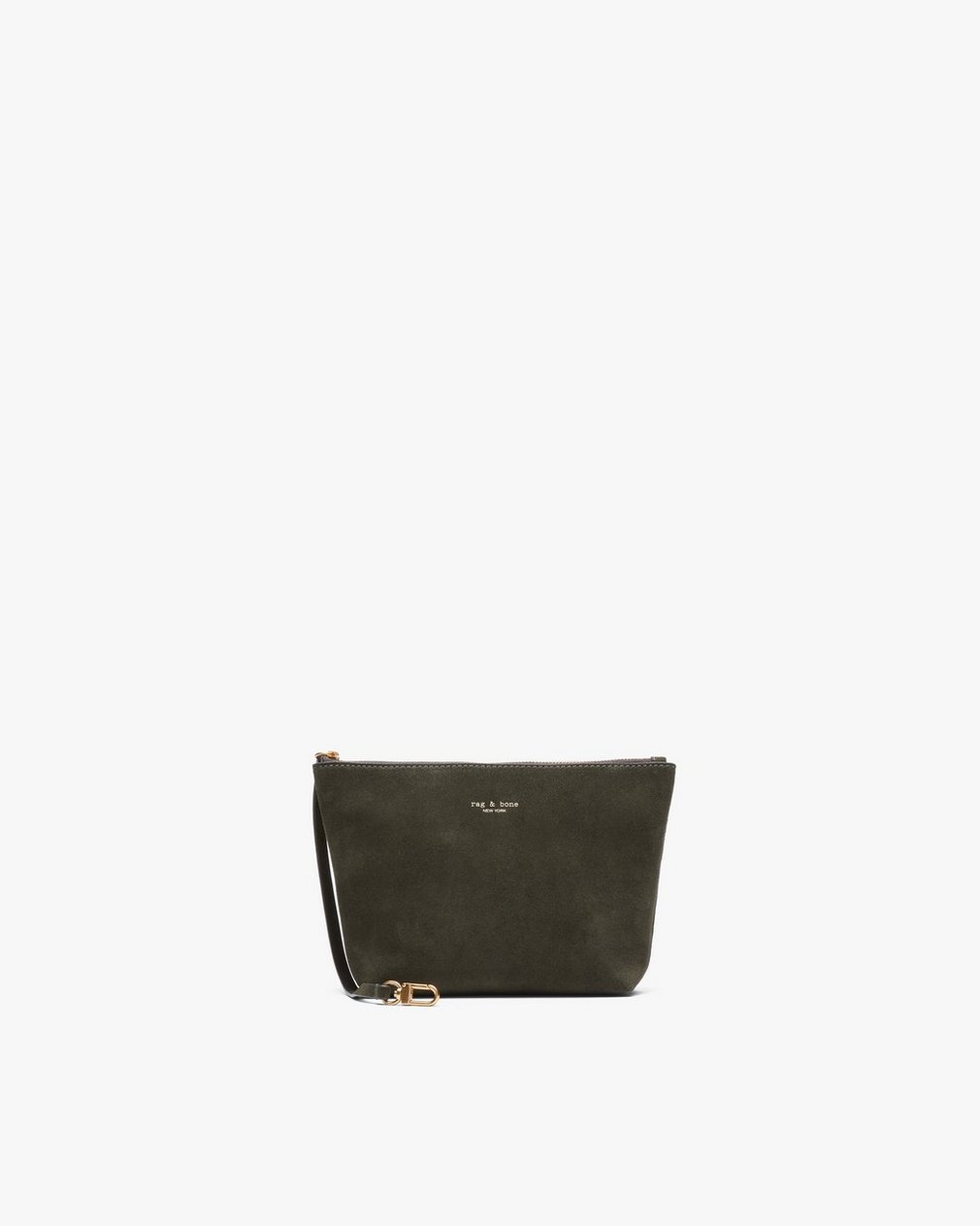 Parker Suede Bucket Bag Forest - Image 6