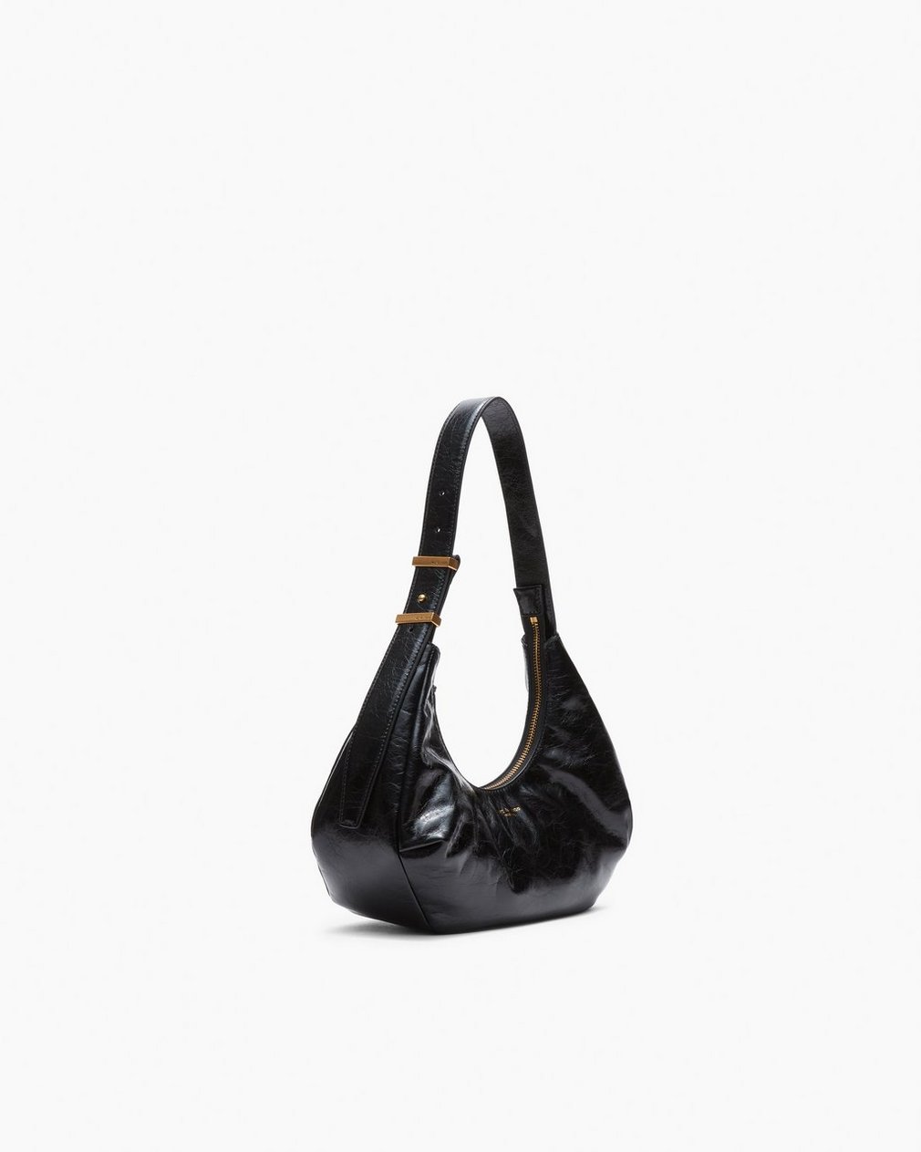Hudson Leather Hobo Black - Image 3