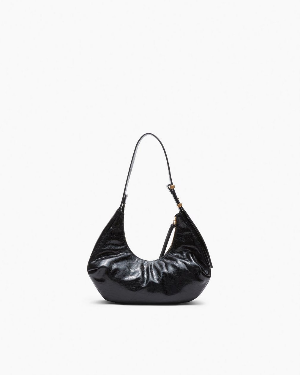 Hudson Leather Hobo Black - Image 4