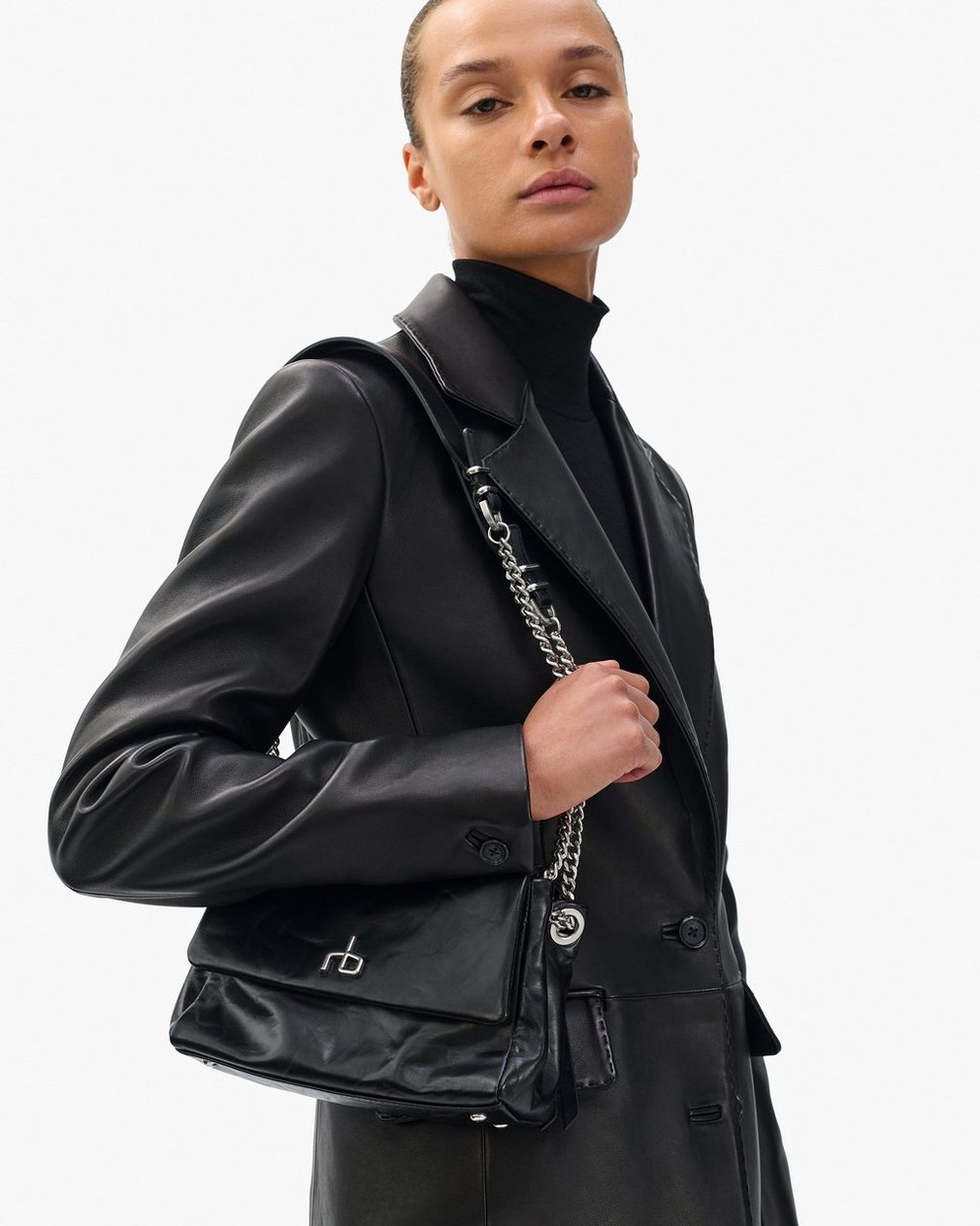 Chelsea Small Flap Bag Black - Image 2
