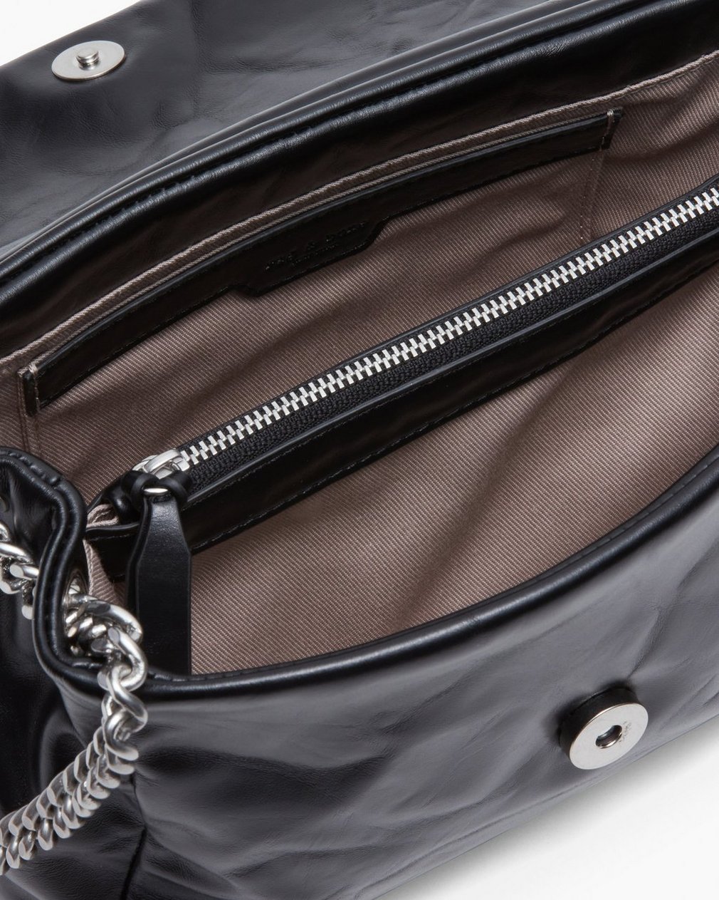 Chelsea Small Flap Bag Black - Image 6
