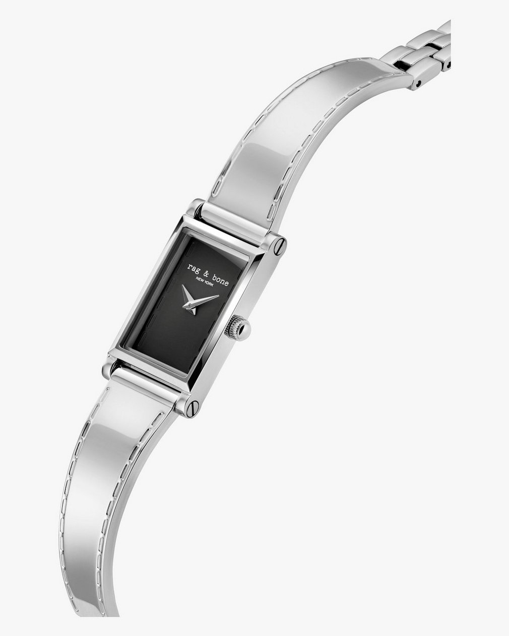 Eloise Bangle Watch, 17mm Silver - Image 4