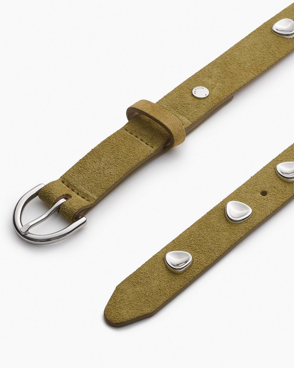 Brynn Suede Pebbled Belt Fennel Suede - Image 3