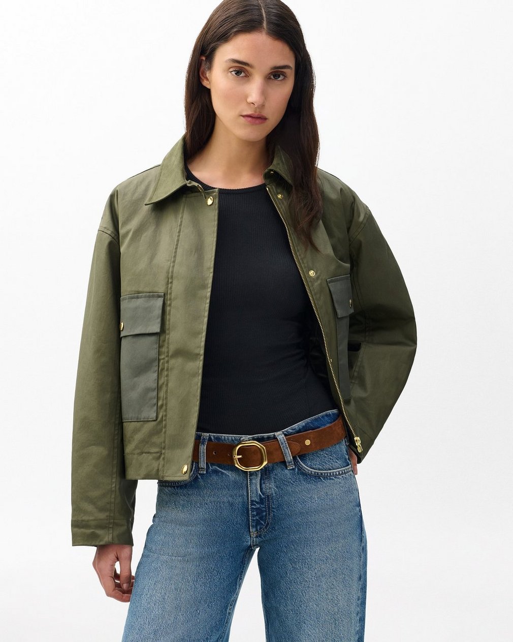 Audrey Suede Belt Umber Suede - Image 2