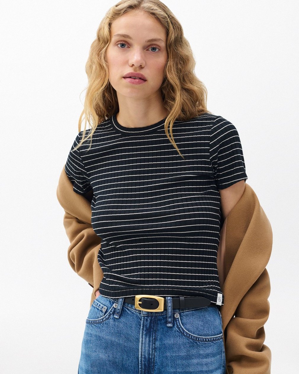 Rory Leather Belt Black - Image 2