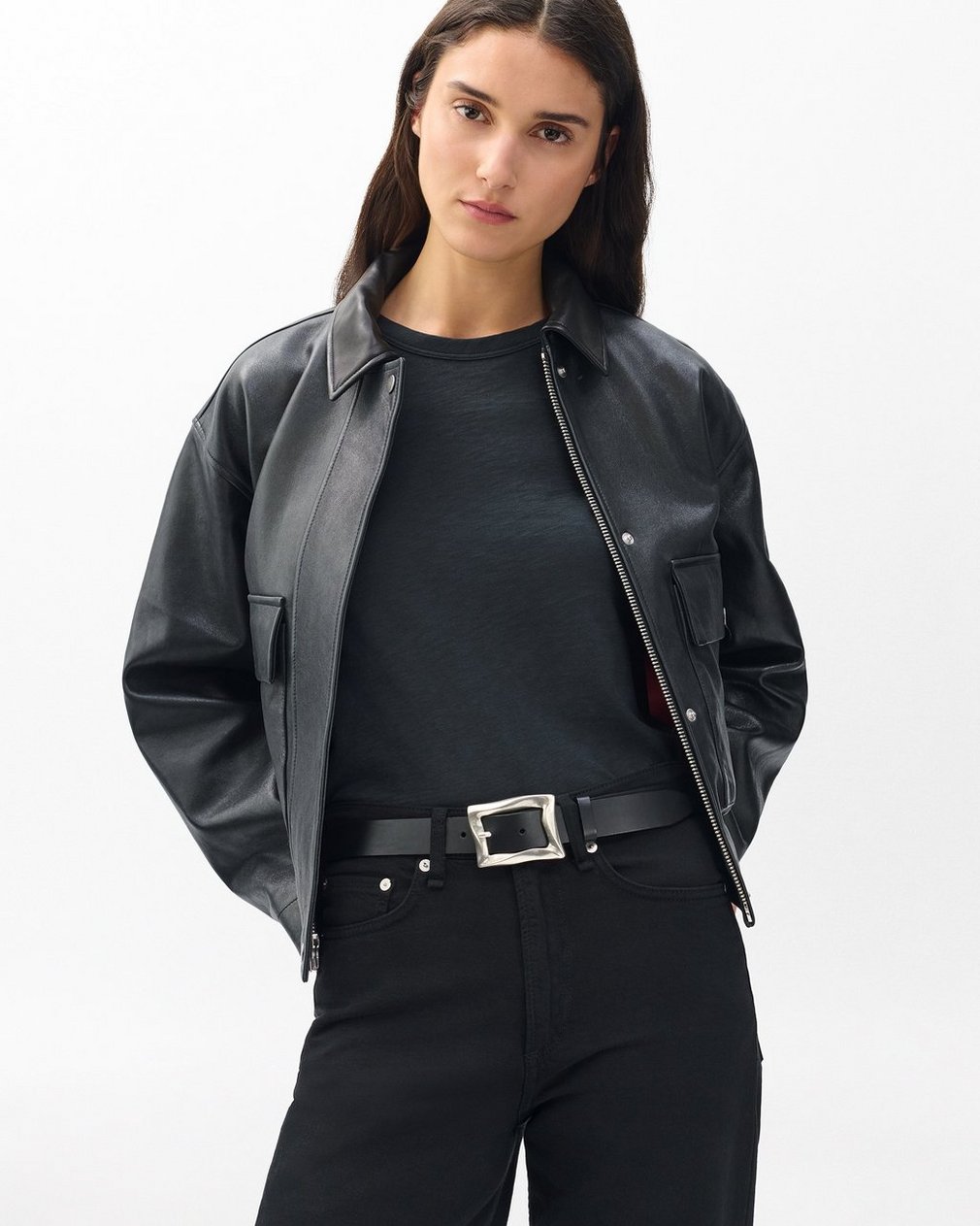 Waverly Leather Belt Black - Image 2
