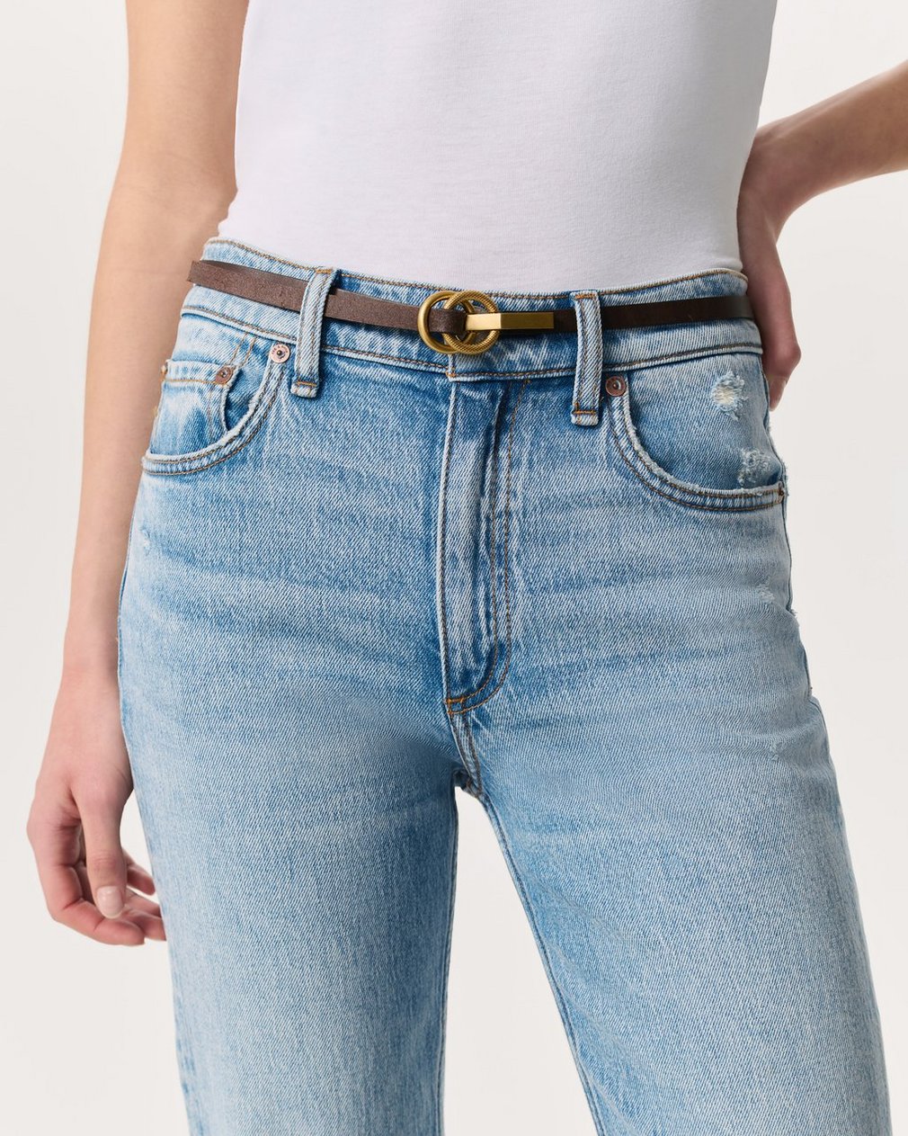 Dakota Leather Belt Dark Espresso - Image 2