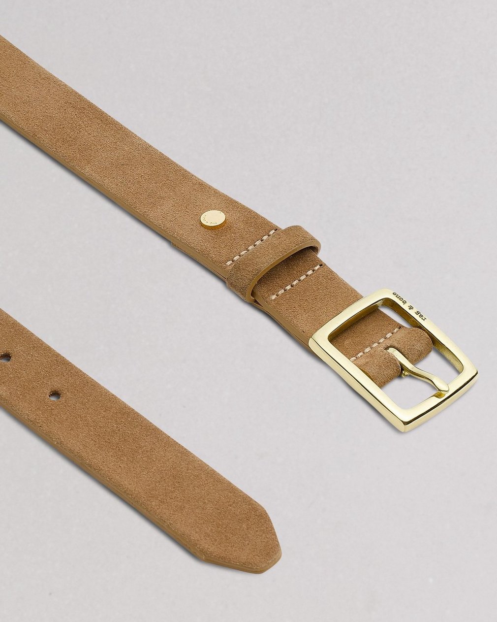 Boyfriend Belt in Camel - Image 3