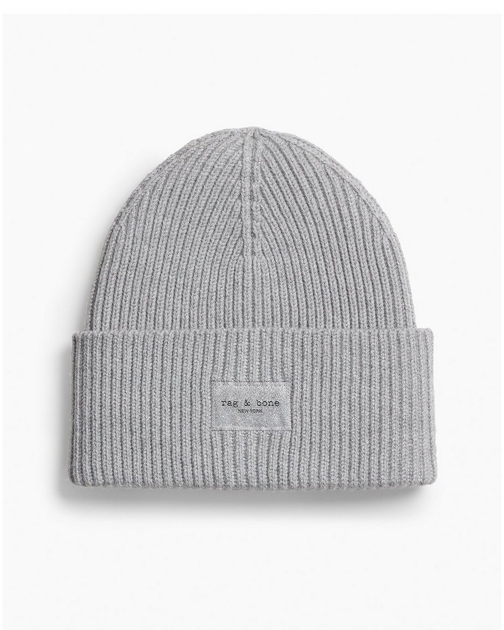 Blake Metallic Beanie Silver