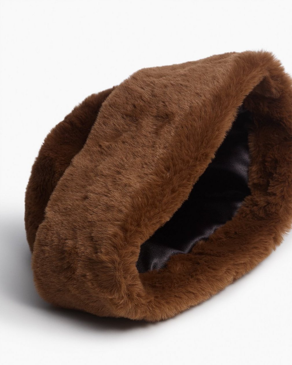 Kennedy Faux Fur Hat Espresso - Image 3