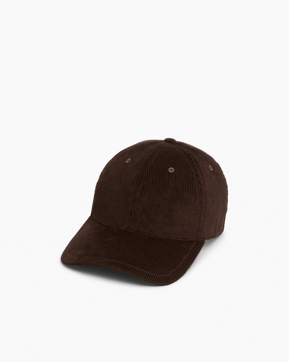 Harlow Corduroy Baseball Cap Dark Espresso Corduroy
