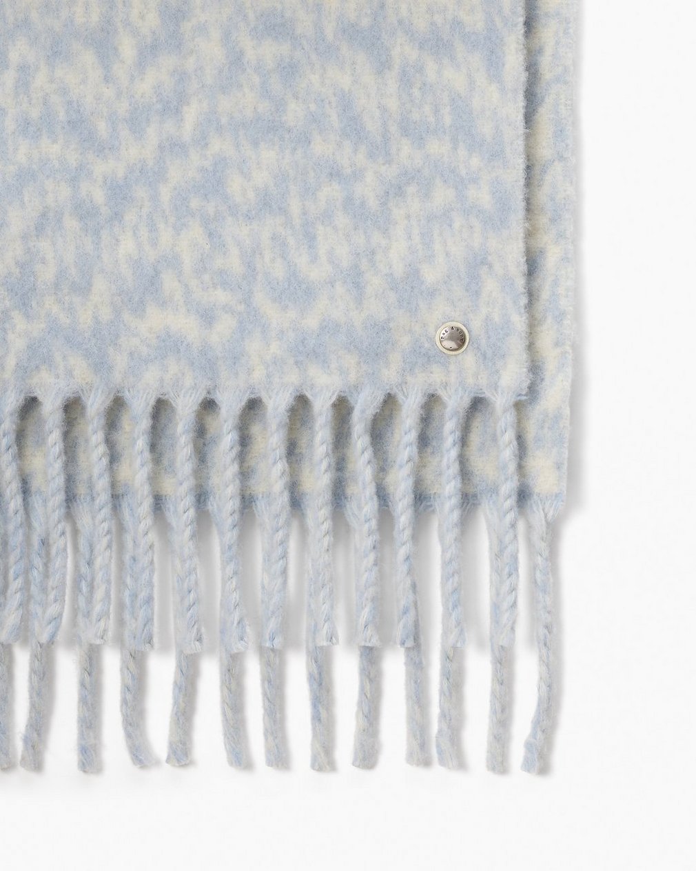 Nora Twisty Scarf Sky Blue Multi - Image 3