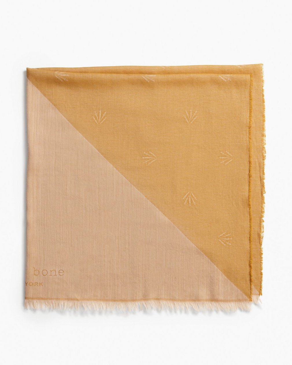 Geo Dagger Scarf Dijon - Image 2