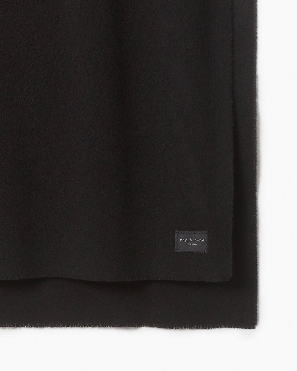Joni Wool Scarf Black - Image 3