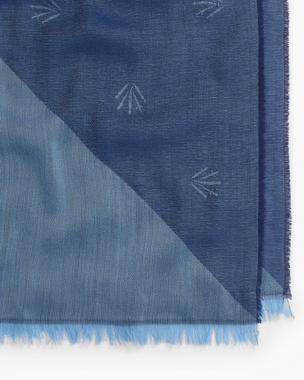Geo Dagger Scarf Navy - Image 2