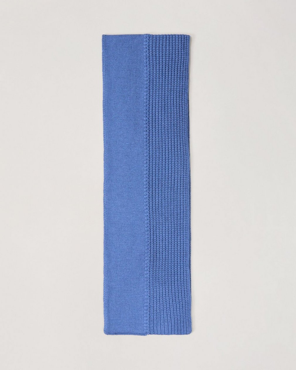 Ryan Knit Scarf Worn Indigo