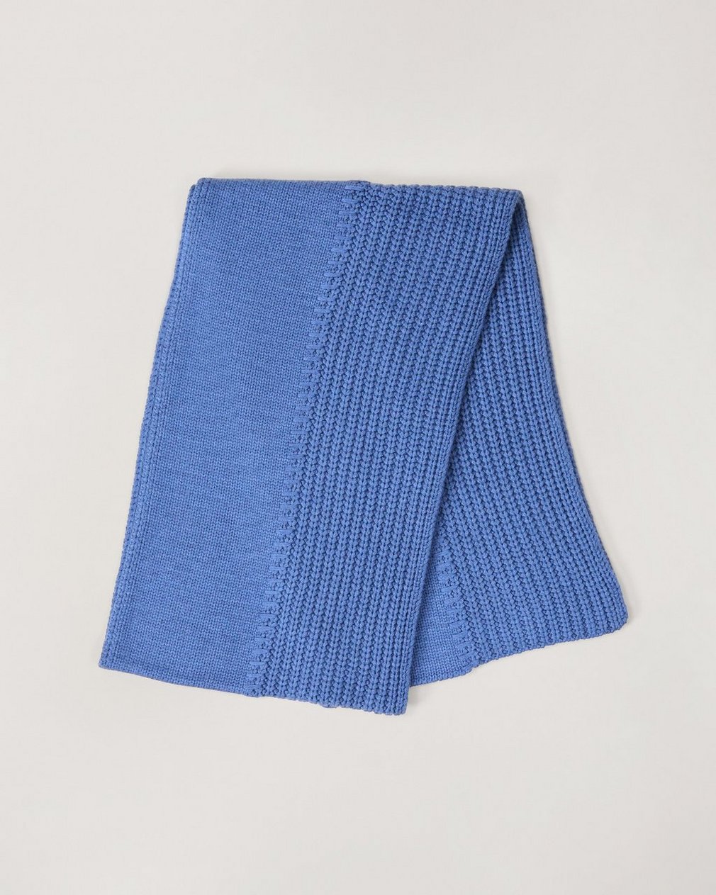 Ryan Knit Scarf Worn Indigo - Image 2